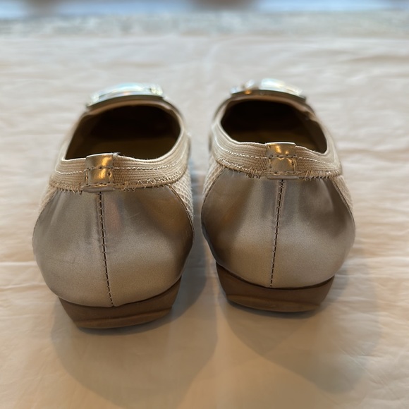 Anne Klein Women Flats Taupe Shoes Size 7.5 - Picture 3 of 8